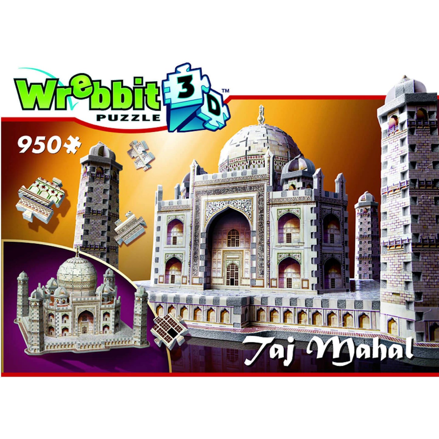 Wrebbit 3D Taj Mahal Jigsaw Puzzle - 950 Pieces