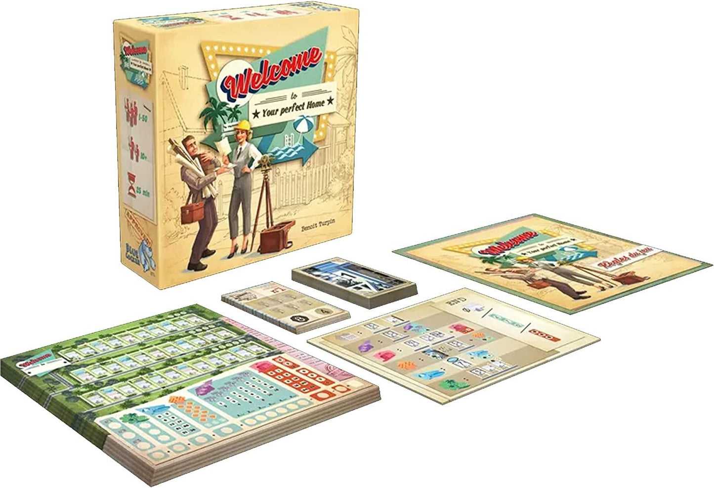 Welcome To: 2nd Edition (French & English) Board Game