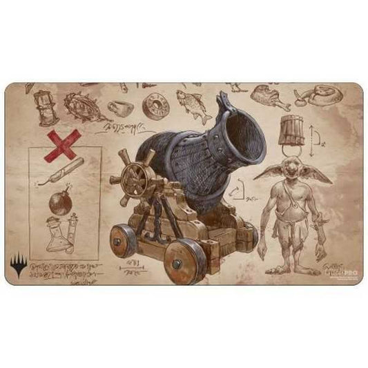 Ultra Pro Magic The Gathering Brothers' War Schematic Distributor Exclusive Playmat V4