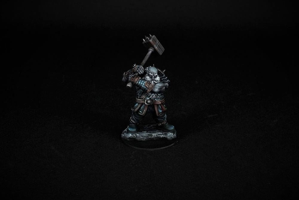D&D Nolzur's Marvelous Miniatures Unpainted Miniature Paint Kit - Enlarged Duergar