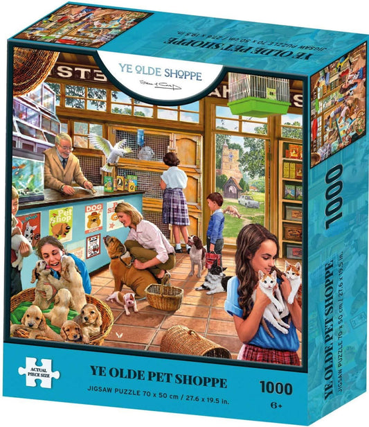 Ye Olde Shoppe Collection Pet Shoppe 1000 Piece Jigsaw Puzzle