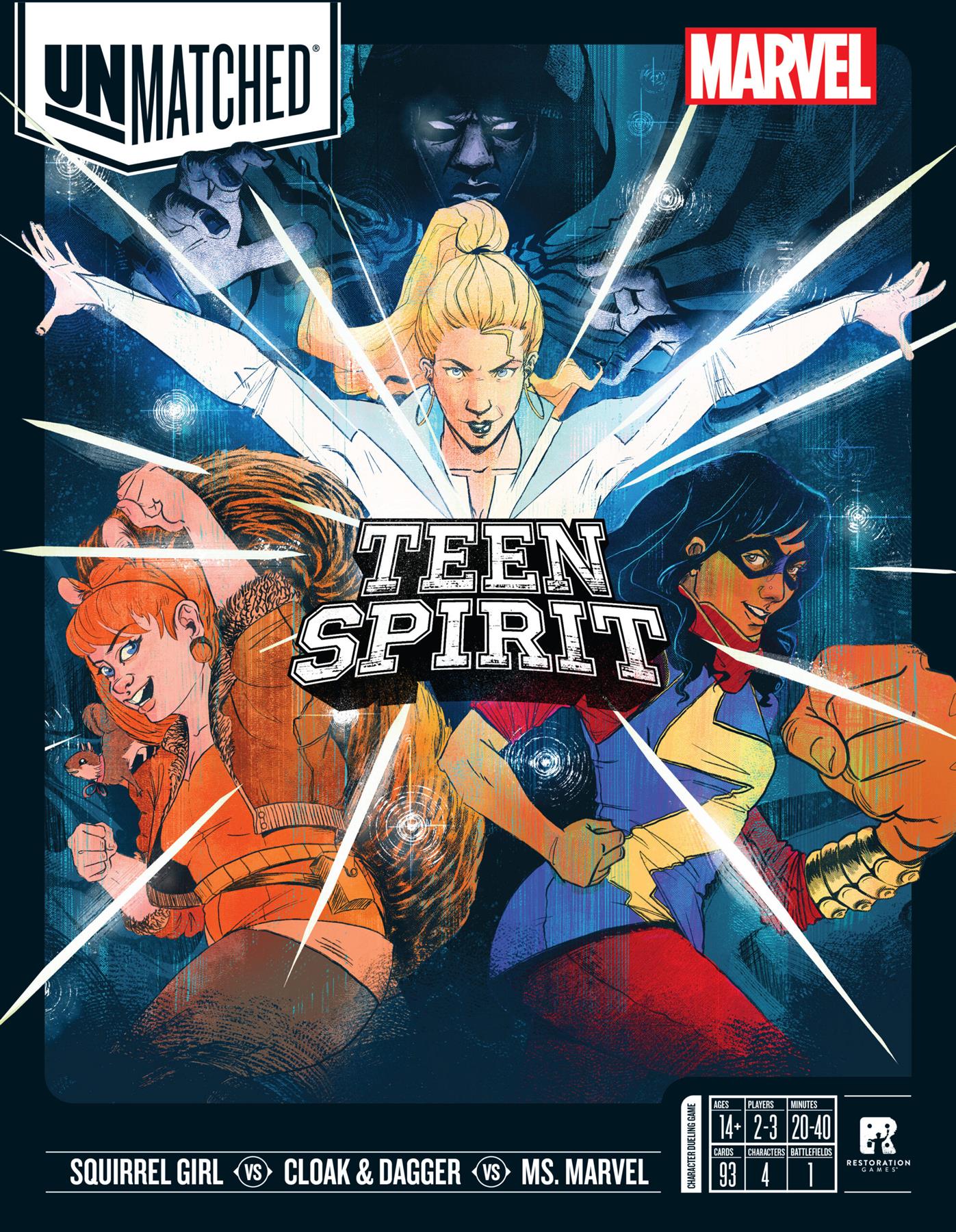 Unmatched Marvel: Teen Spirit Card Game	