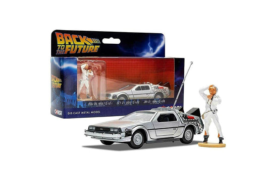 DeLorean and Doc Brown (Back to the Future) Figures