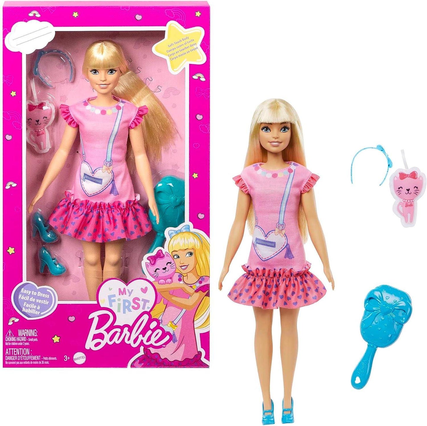 My First Barbie Doll Blonde Hair