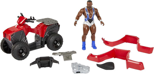 WWE Wrekkin Slam ?? Spin ATV Vehicle With 6" Big E Figure