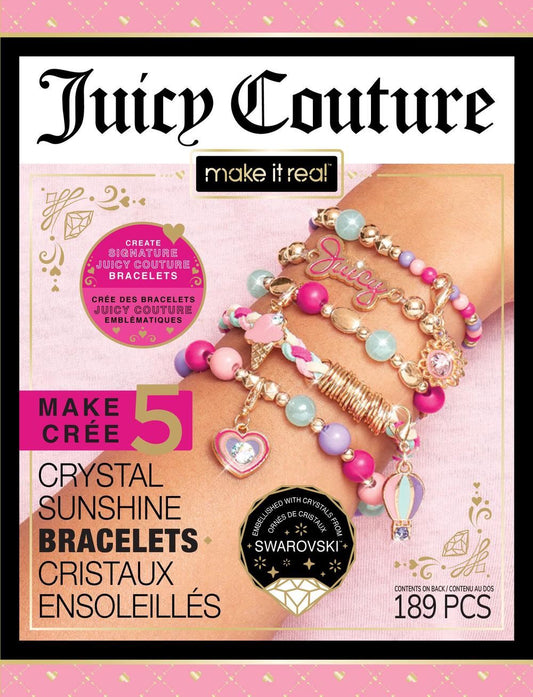 Make It Real Juicy Mini Crystal Sunshine Bracelet Craft Kit