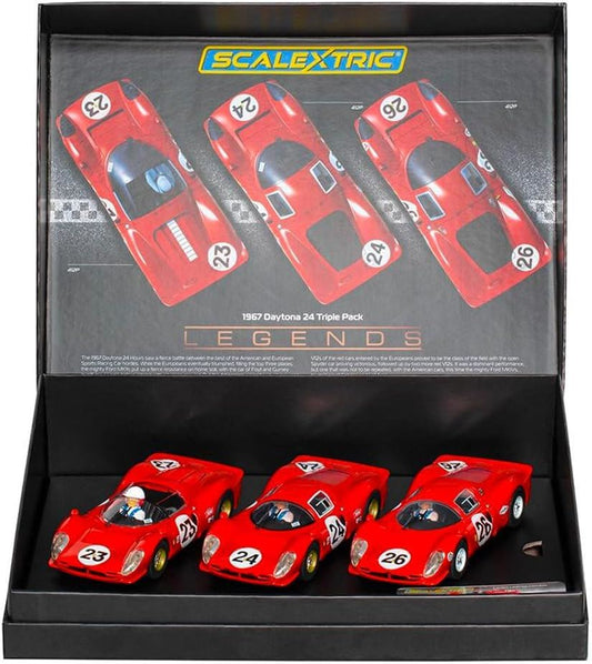 Scalextric 1967 Daytona 24 Triple Car Pack