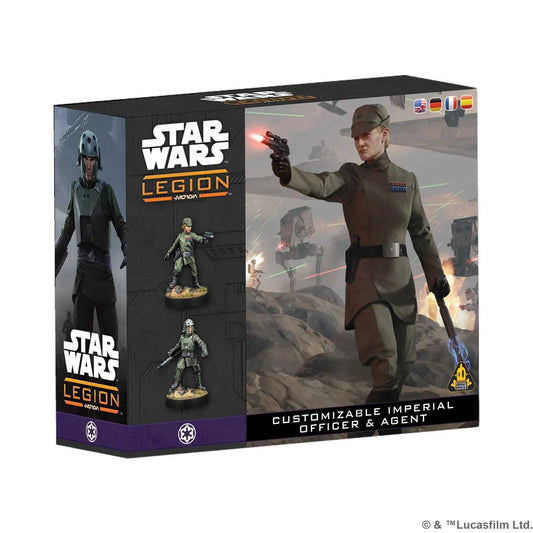 Star Wars: Legion - Customisable Imperial Officer & Agent Miniatures