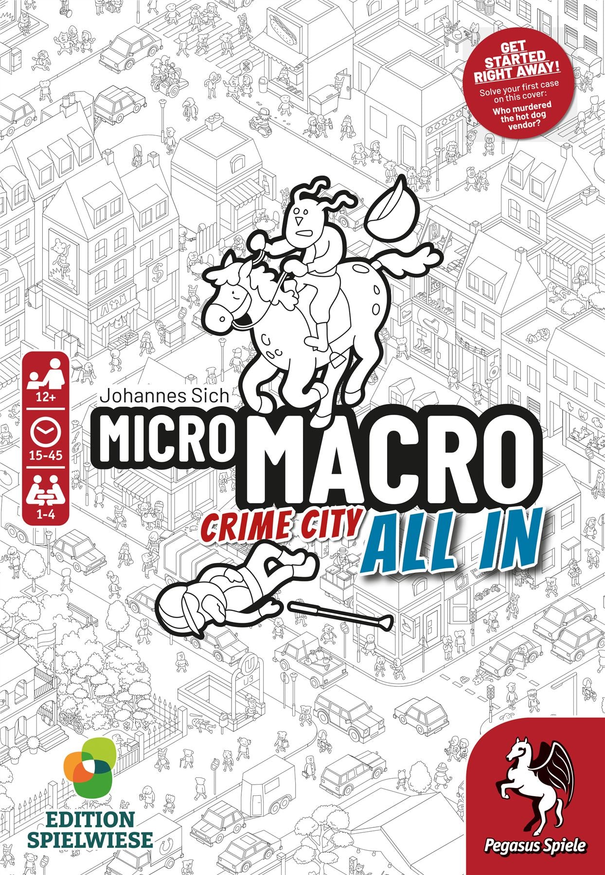 MicroMacro: Crime City 3: All In Board Game