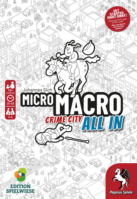 MicroMacro: Crime City 3: All In Board Game