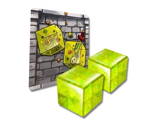 Dungeon Drop Expansion: Gelatinous Cubes Board Game