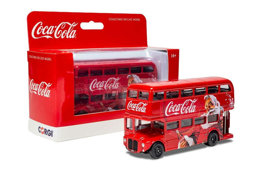 Christmas London Coca Cola Corgi 1:64 Model Bus