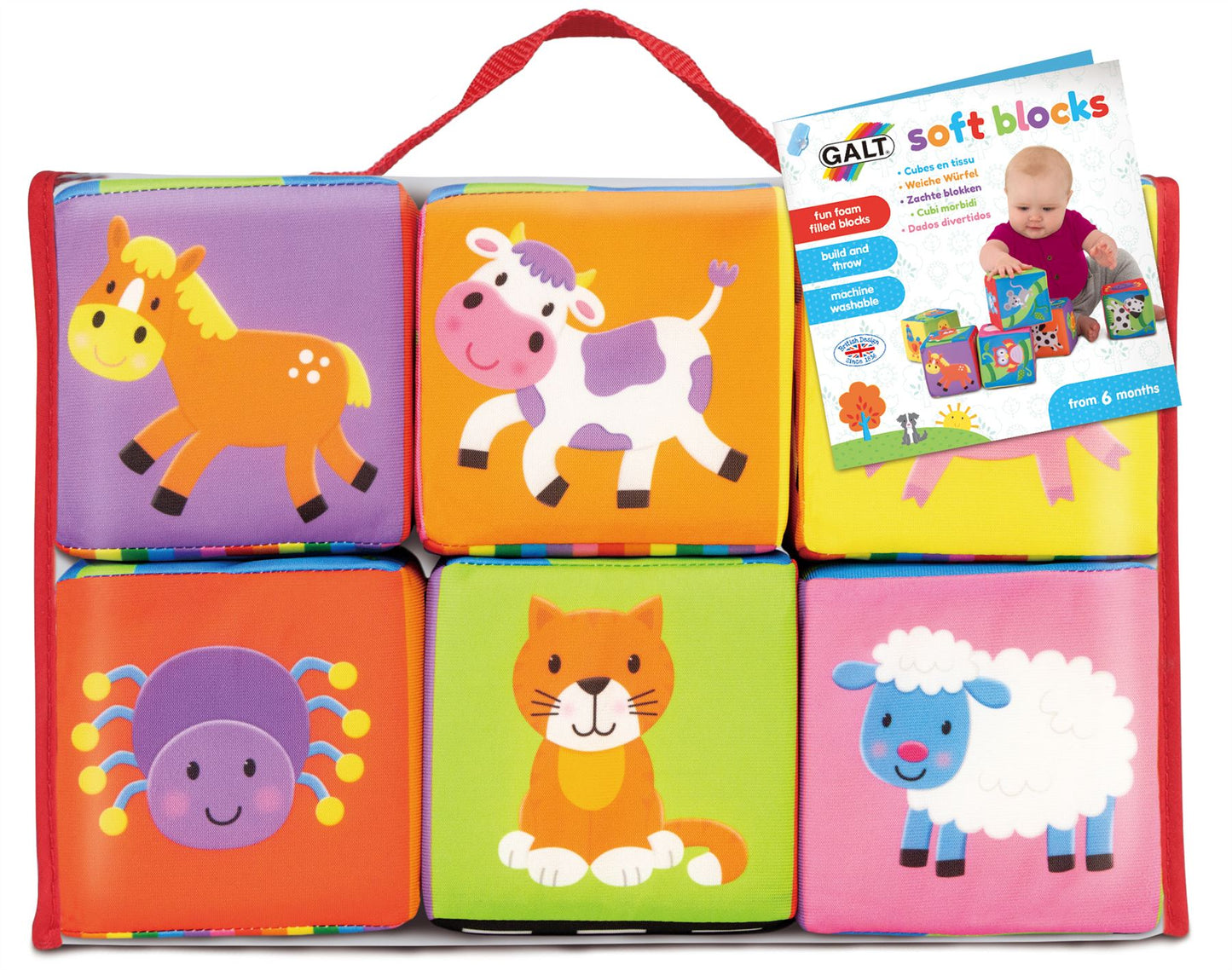 Galt Toys - Baby Soft Blocks
