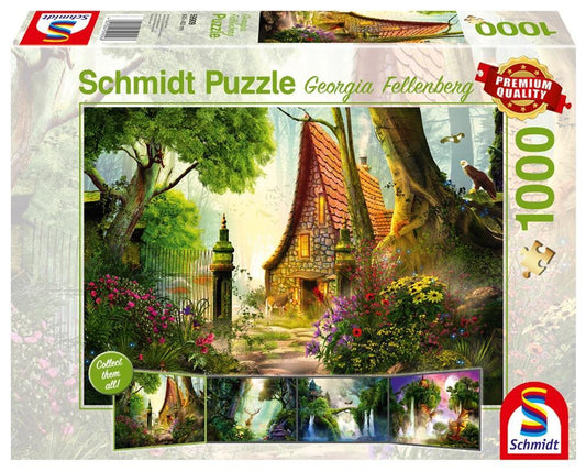 Schmidt Georgia Fellenberg: House in the Glade 1000 Piece Jigsaw Puzzle
