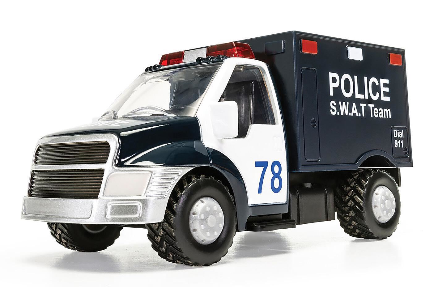 Police SWAT Truck Chunkies Corgi Diecast Toy