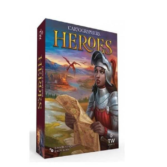 Cartographers Heroes Board Game
