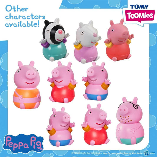 TOMY Peppa & Friends Bath Squirters Bath Toys