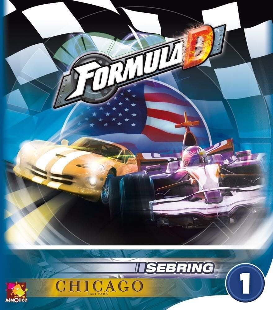 Formula D Expansion 1 Sebring & Chicago Board Game