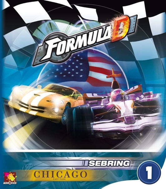 Formula D Expansion 1 Sebring & Chicago Board Game