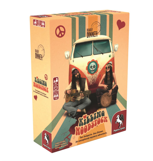 Deadly Dinner: Killing Woodstock Board Game