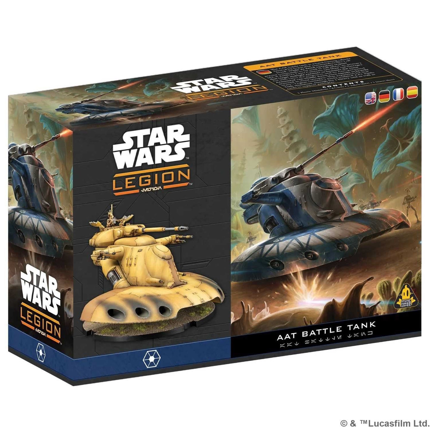 Star Wars: Legion - AAT Battle Tank Miniatures