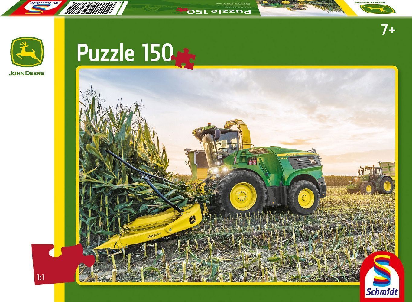 John Deere 9900i: Forage Harvester 150 Piece Jigsaw Puzzle