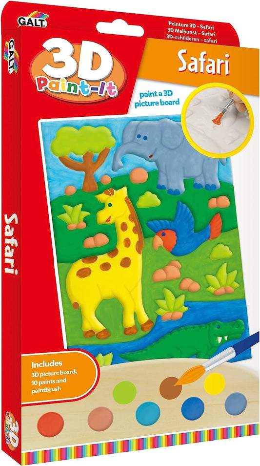 Galt Toys - 3D Paint-It Safari Craft Kit