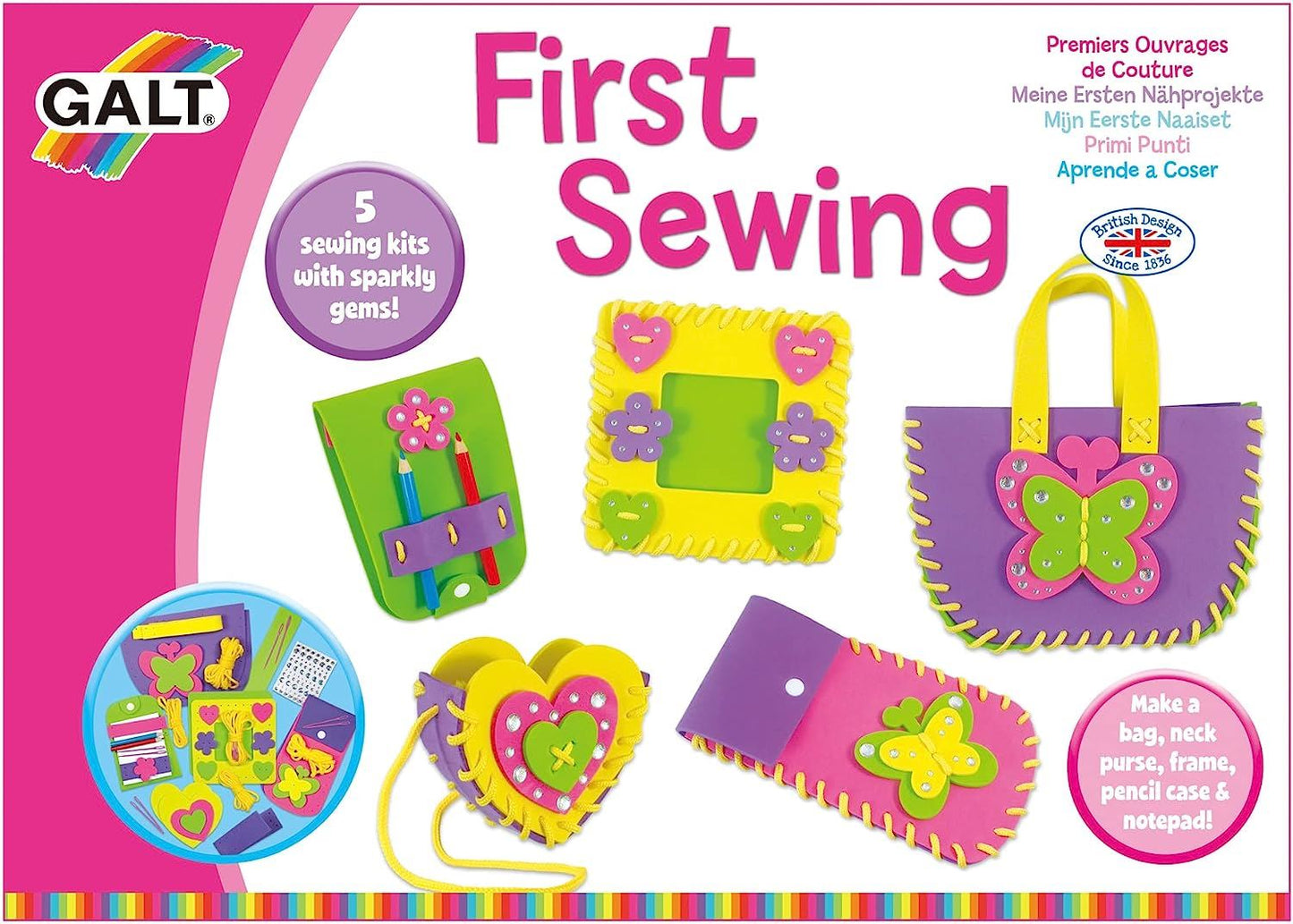 Galt Toys -  Creative Crafts: First Sewing Set