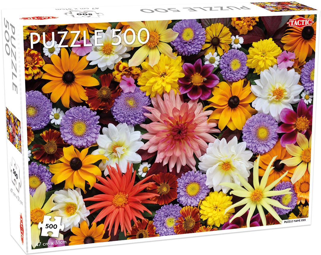 Tactic Garden Flowers Jigsaw Puzzle - 500 Pieces