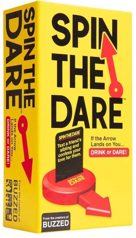 Spin The Dare Card Game