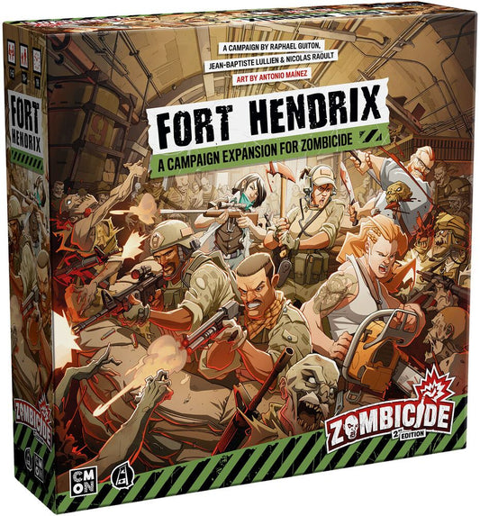 Zombicide 2nd Edition Fort Hendrix Expansion Board Game