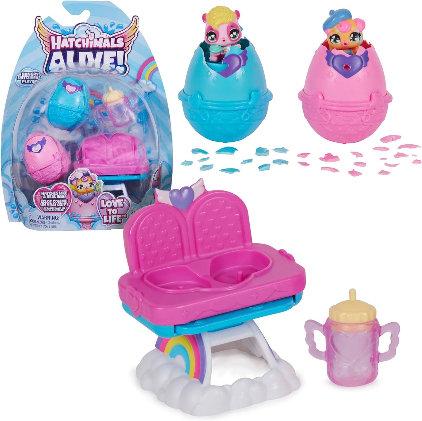 Hatchimals CollEGGtibles Pack High Chair