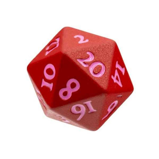 Ultra Pro Vivid Heavy Metal Dice: Red