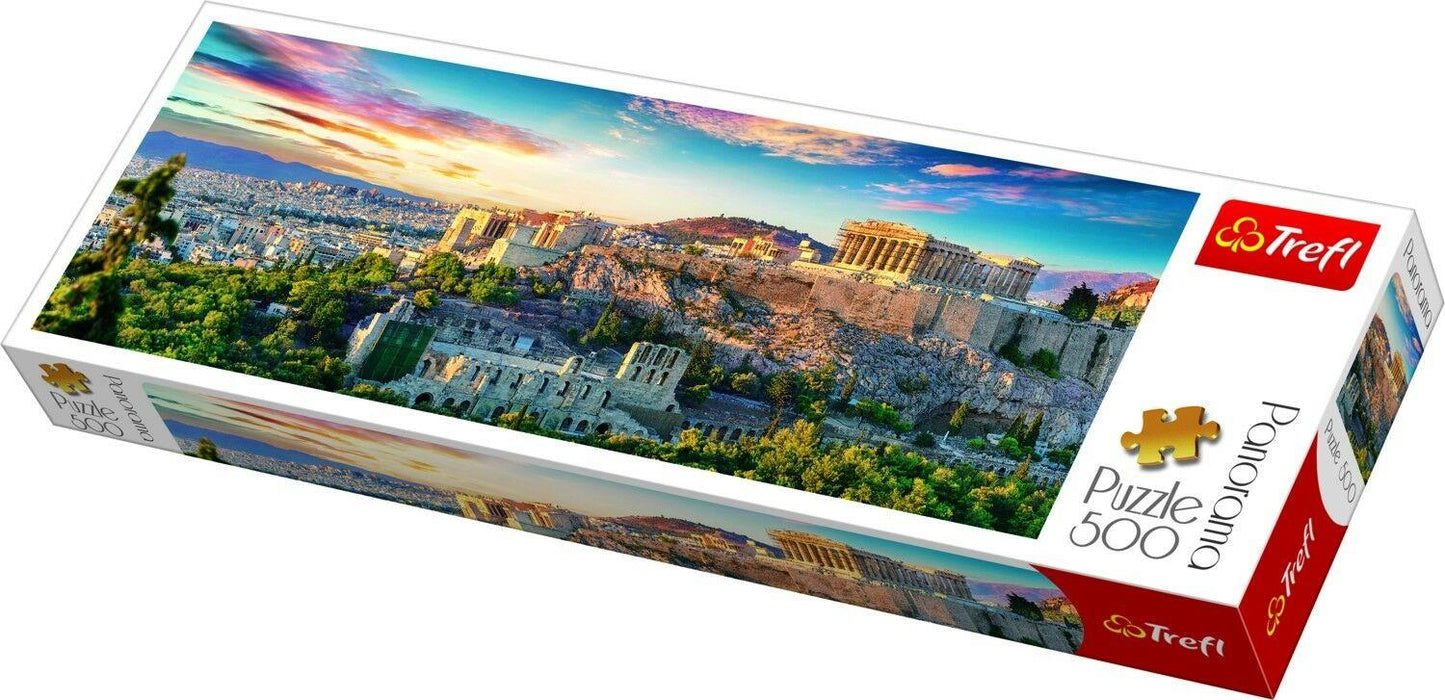 Trefl Acropolis Athens Panorama Jigsaw Puzzle - 500 Pieces