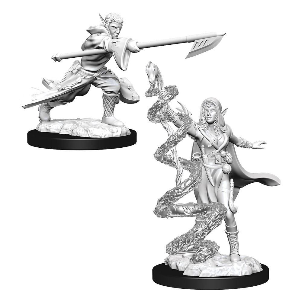 Magic the Gathering Deep Cuts Unpainted Miniatures Joraga Warcaller & Joraga Treespeaker Case (6)
