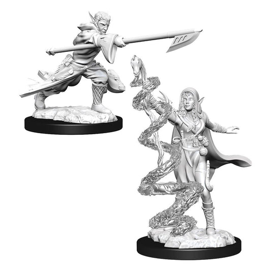 Magic the Gathering Deep Cuts Unpainted Miniatures Joraga Warcaller & Joraga Treespeaker Case (6)