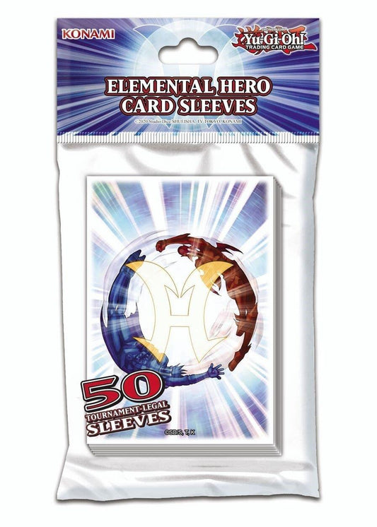 Yu-Gi-Oh! - Elemental Hero Card Sleeves (50 Pack)	
