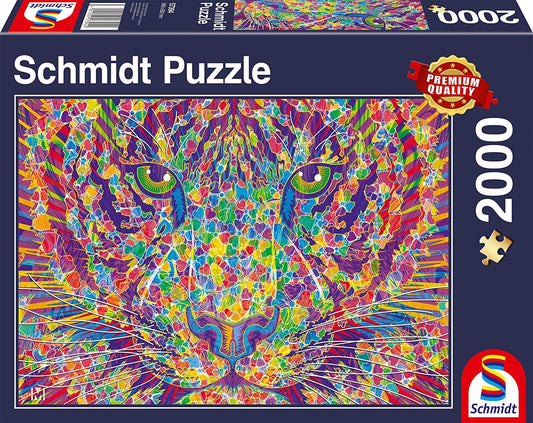 Schmidt Wild at Heart, Tiger 2000 Piece Jigsaw Puzzle