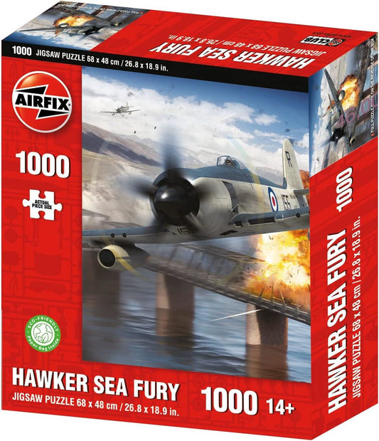 Airfix Hawker Sea Fury 1000 Piece Jigsaw Puzzle