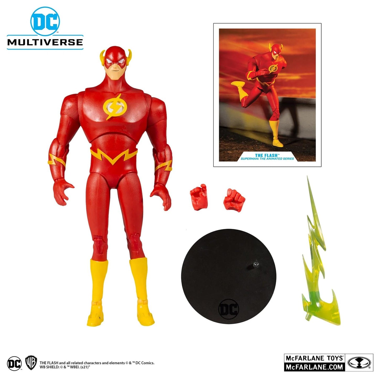 Flash (DC Multiverse - Superman: The Animated Series) 7" Action Figure