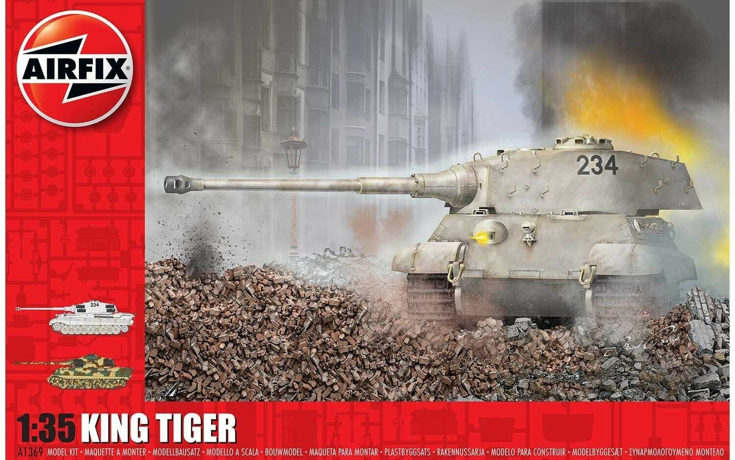 Airfix King Tiger Model Kit