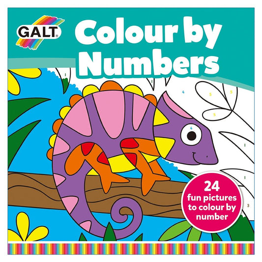 Galt Toys - Colour By Numbers Colouring Book