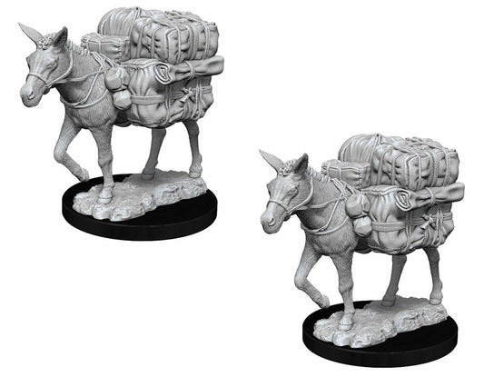 Pathfinder Deep Cuts Unpainted Miniatures (W7) - Pack Mule