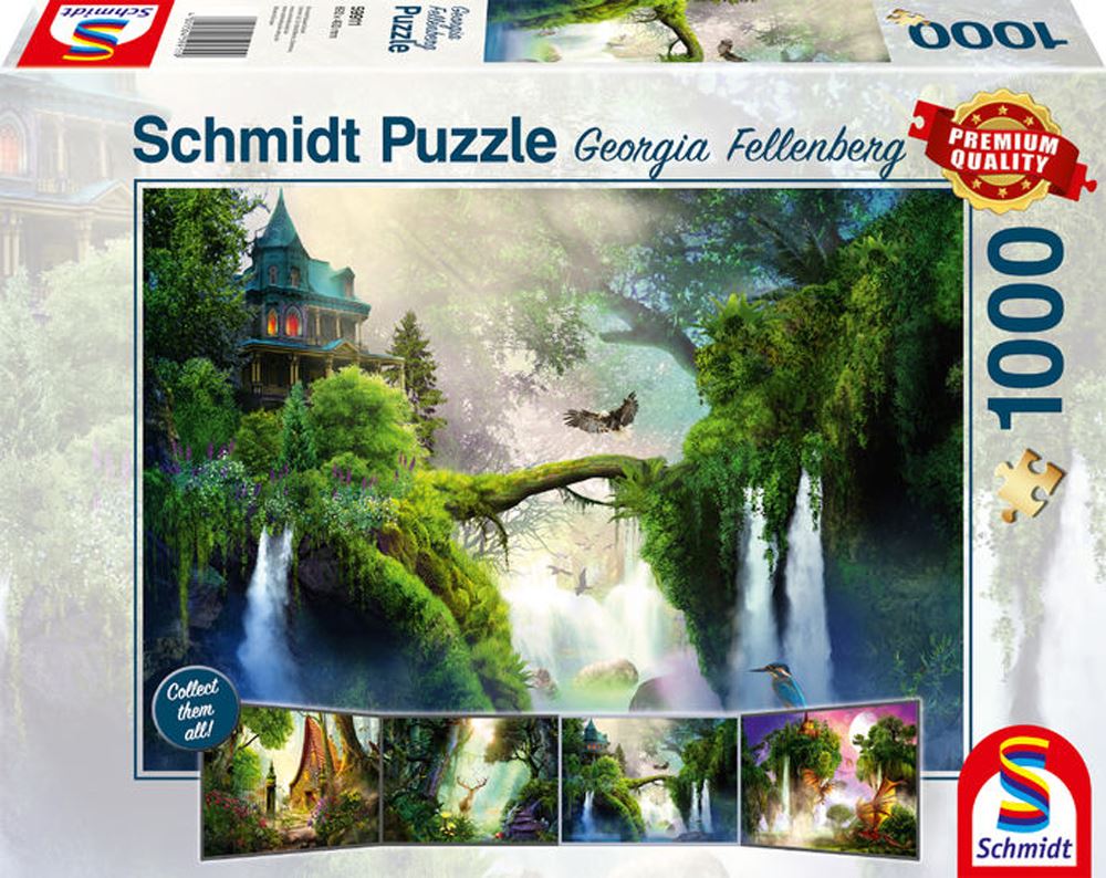 Schmidt Georgia Fellenberg: Enchanted Spring Jigsaw Puzzle - 1000 Pieces