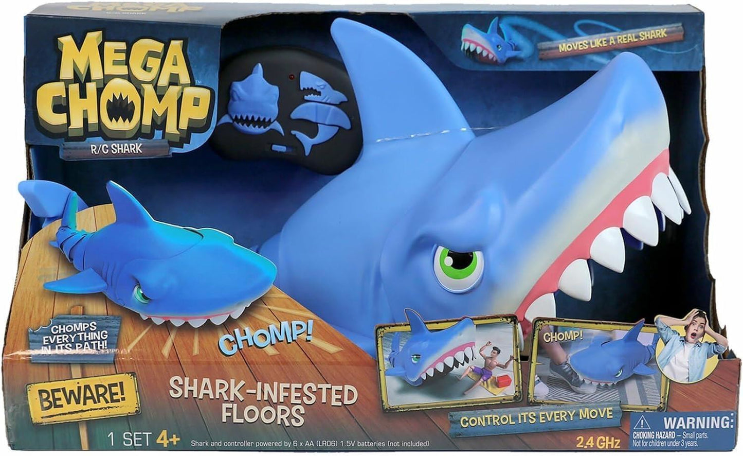 Mega Chomp Remote Control Shark