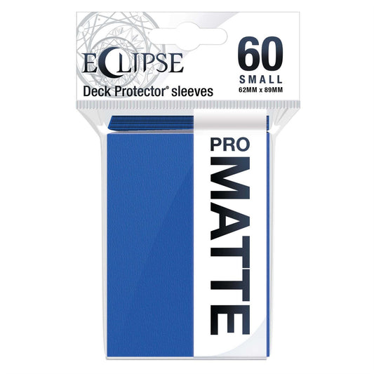 Ultra Pro Eclipse Matte 60 Small Sleeves: Pacific Blue