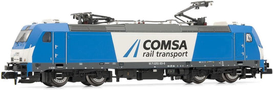Arnold COMSA Electric Locomotive 253 Blue-white Livery ep. VI With DCC Decoder