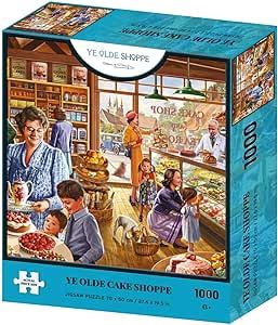 Ye Olde Shoppe Collection Cake Shoppe 1000 Piece Jigsaw Puzzle