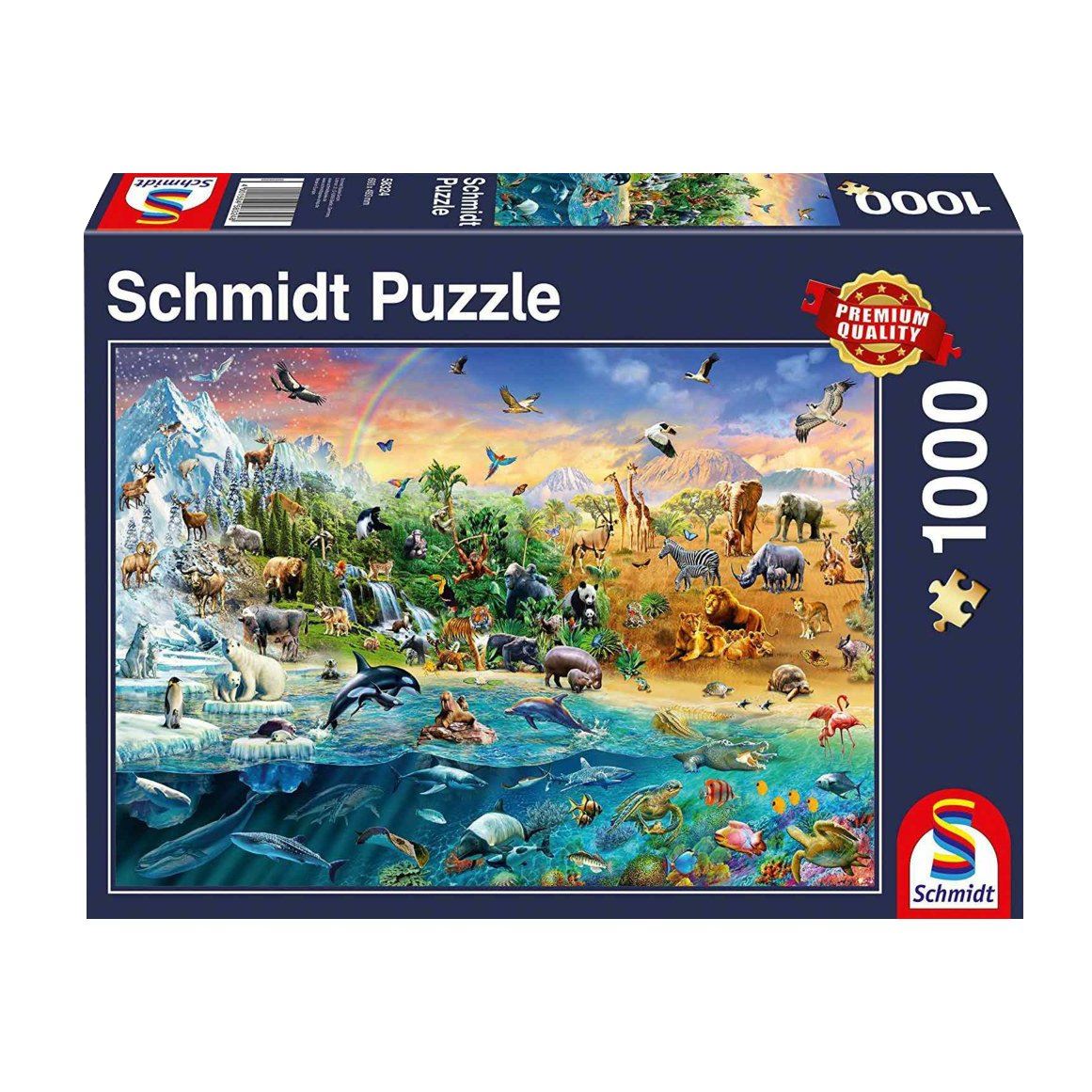 Animal Kingdom Jigsaw Puzzle - 1000 Pieces