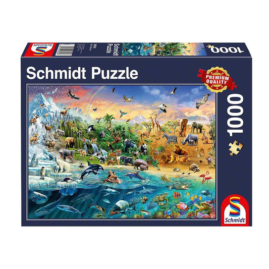Animal Kingdom Jigsaw Puzzle - 1000 Pieces